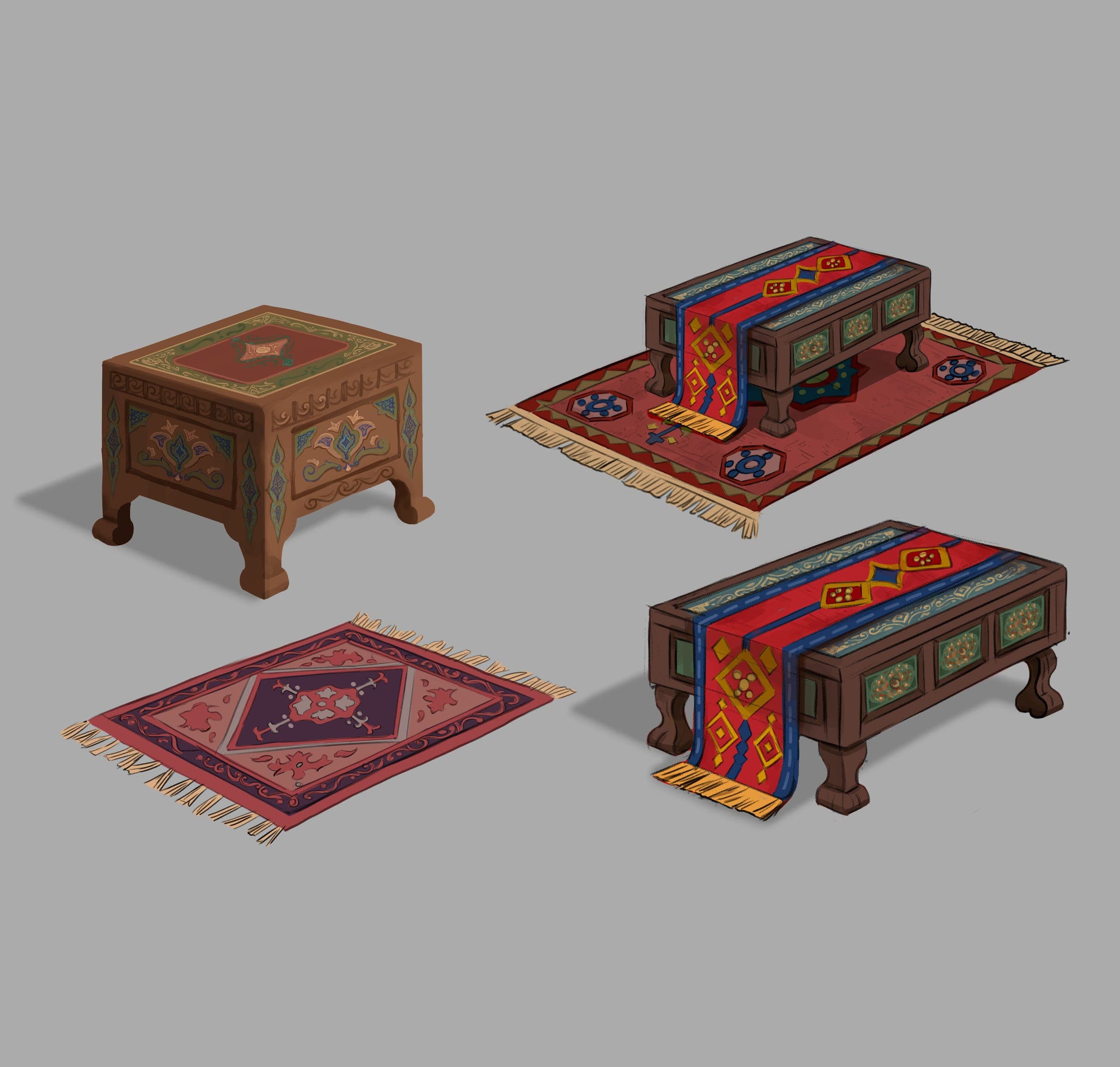 The Parrot and the Merchant — image 2