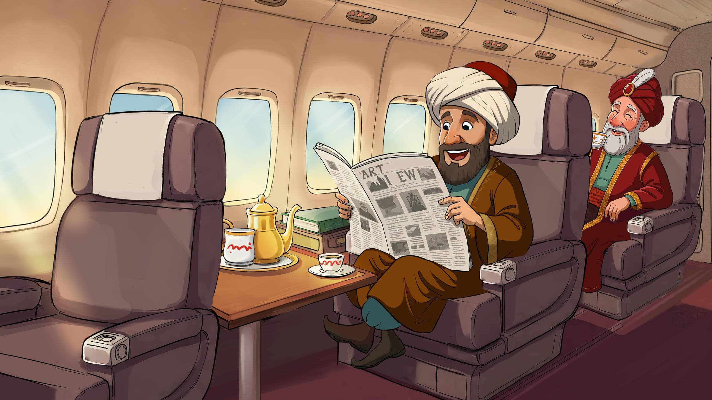 The Parrot and the Merchant — image 5